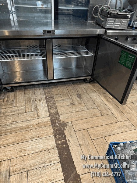 USED Atosa 60-inch Wide Undercounter Refrigerator, MGF8403