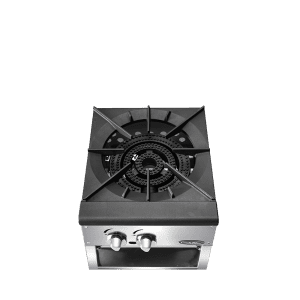 ATSP-18-1L 18" Wide Heavy-Duty Stainless Steel Stock Pot Stove, Gas, Low Version