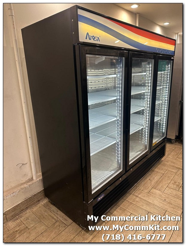 USED Atosa MCF8724GR Glass Door Merchandiser