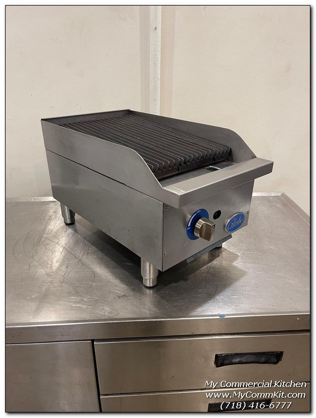 USED Globe GCB15G Counter Charbroiler