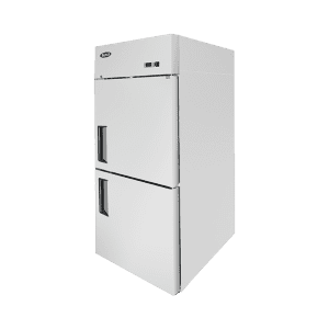 MBF8007GR — 29"-Wide Top Mount Two (2) Divided Door Reach-in Freezer, Right-Hinged