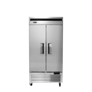 MBF8502GR — 40"-Wide Bottom Mount Solid 2-Door S/S Reach-in Freezer