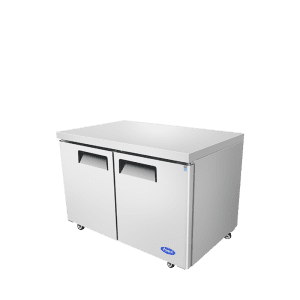 MGF8406GR — 48″ Double-Door Undercounter S/S Freezer
