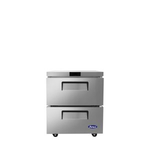 MGF8415GR — 28″ Two-Drawer Undercounter S/S Refrigerator