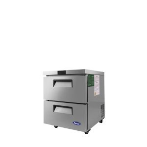 MGF8415GR — 28″ Two-Drawer Undercounter S/S Refrigerator