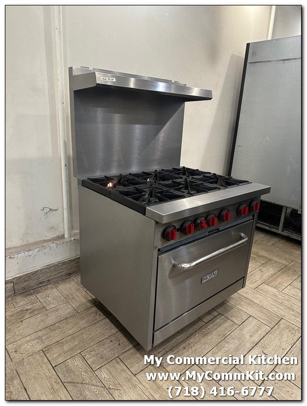 USED Motak 'MR6-C-S' 6 Burner stove