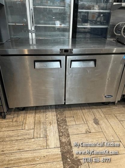 USED Atosa 60-inch Wide Undercounter Refrigerator, MGF8403