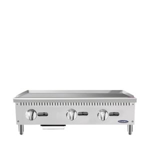 Plancha manual de gas ATMG-36 para encimera de alta resistencia de 36"