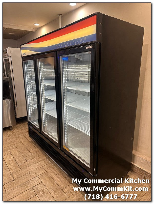 USED Atosa MCF8724GR Glass Door Merchandiser
