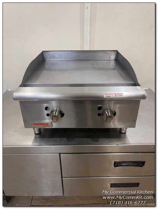 USED Cecilware CE-G24TPF 24" Gas Griddle