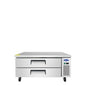 MGF8450GR — 48" Two-Drawer Stainless Steel Chef Base Refrigerator