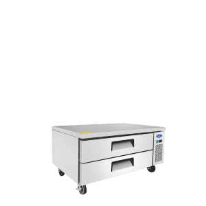 MGF8450GR — 48" Two-Drawer Stainless Steel Chef Base Refrigerator