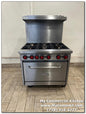 USED Motak 'MR6-C-S' 6 Burner stove
