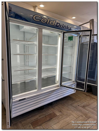 USED True TGM-72RS Glass Swing Door Merchandiser