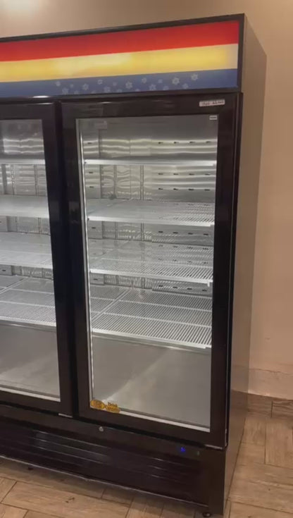 USED Atosa MCF8724GR Glass Door Merchandiser